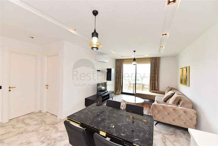 Меблированная квартира 1+1 в новом комплексе в районе Каргыджак