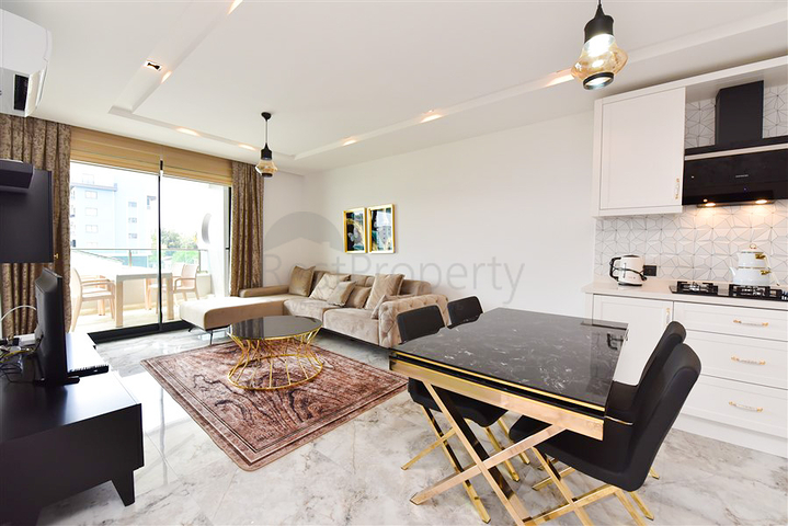 Меблированная квартира 1+1 в новом комплексе в районе Каргыджак