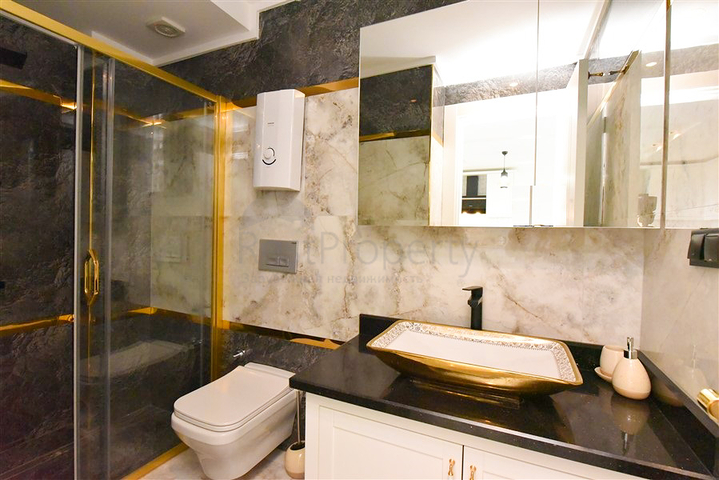 Меблированная квартира 1+1 в новом комплексе в районе Каргыджак