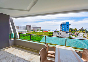 Меблированная квартира 1+1 в новом комплексе в районе Каргыджак