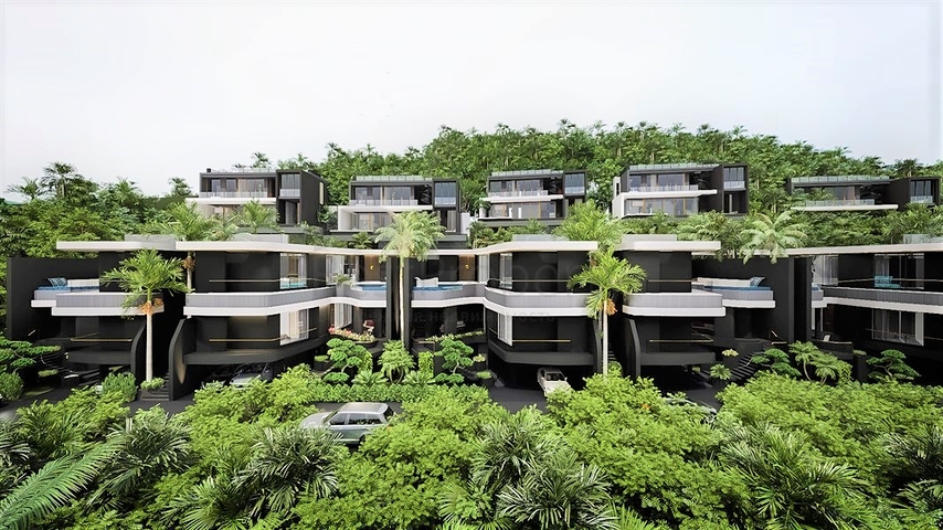 Новые 3-4 спальные виллы с бассейном на Лаяне