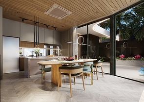 Новые 3-4 спальные виллы с бассейном на Лаяне