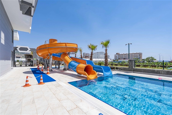 Шикарная квартира планировкой 1+1 в районе Каргыджак