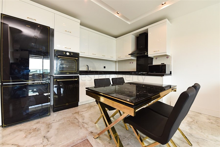 Шикарная квартира планировкой 1+1 в районе Каргыджак