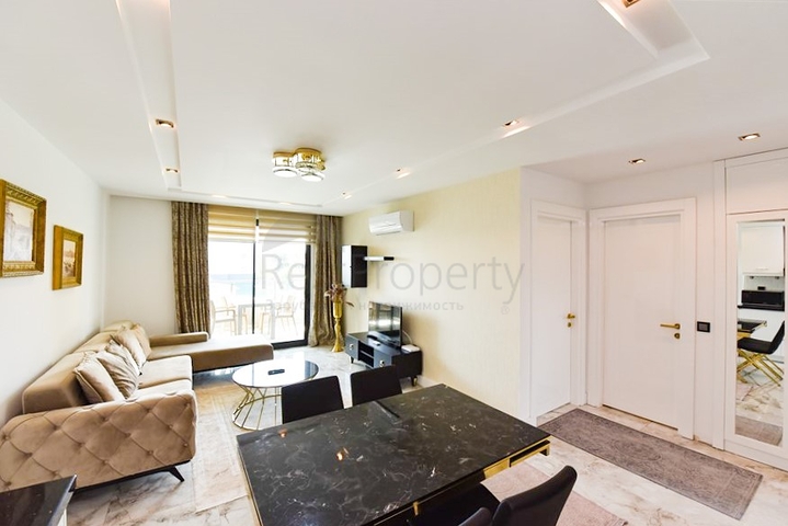 Шикарная квартира планировкой 1+1 в районе Каргыджак