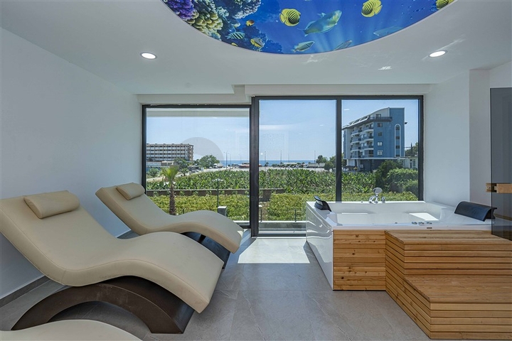 Шикарная квартира планировкой 1+1 в районе Каргыджак