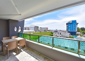 Шикарная квартира планировкой 1+1 в районе Каргыджак