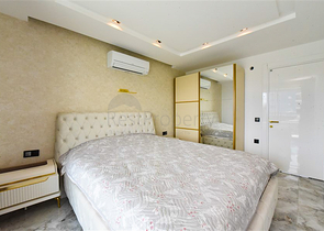 Шикарная квартира планировкой 1+1 в районе Каргыджак