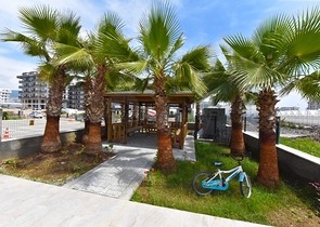 Шикарная квартира планировкой 1+1 в районе Каргыджак