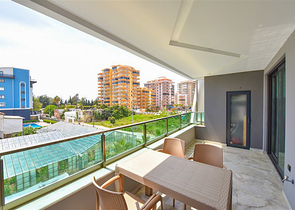 Шикарная квартира планировкой 1+1 в районе Каргыджак