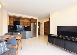 Уютная квартира 1+1 в популярном жилом комплексе в районе Махмутлар