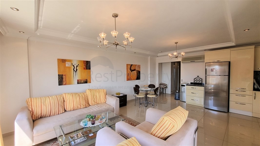 Пентхаус 4+1 в районе Джикджилли с видовыми характеристиками на море