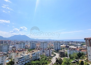 Пентхаус 4+1 в районе Джикджилли с видовыми характеристиками на море