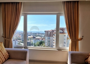 Пентхаус 4+1 в районе Джикджилли с видовыми характеристиками на море