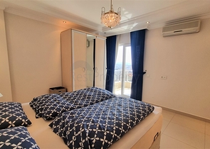 Пентхаус 4+1 в районе Джикджилли с видовыми характеристиками на море