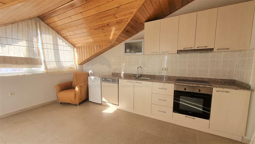 Пентхаус 3+1 с видом на море в районе Джикджилли