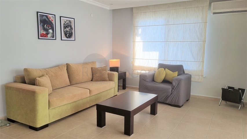 Пентхаус 3+1 с видом на море в районе Джикджилли