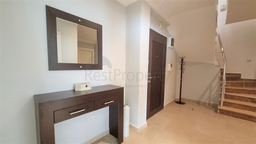 Пентхаус 3+1 с видом на море в районе Джикджилли