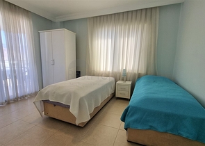 Пентхаус 3+1 с видом на море в районе Джикджилли