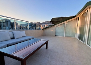 Пентхаус 3+1 с видом на море в районе Джикджилли