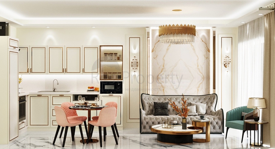 Квартира 1+1 в районе Клеопатра под ВНЖ