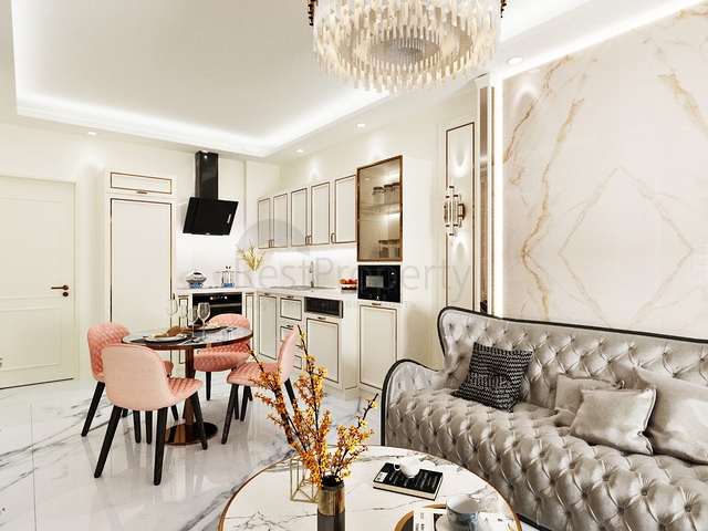 Квартира 1+1 в районе Клеопатра под ВНЖ