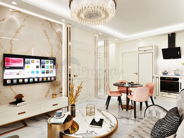 Квартира 1+1 в районе Клеопатра под ВНЖ