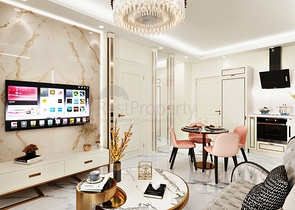 Квартира 1+1 в районе Клеопатра под ВНЖ