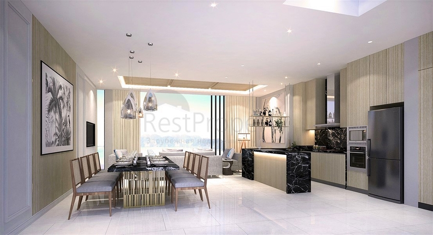 Комплекс вилл рядом с пляжем Найхарн