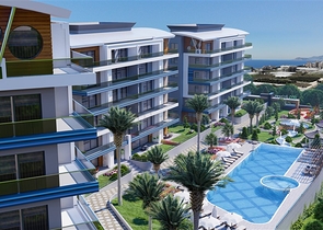 Квартира 1+1 в районе Каргыджак