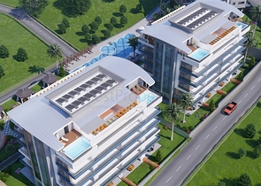 Квартира 1+1 в районе Каргыджак