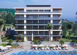 Квартира 1+1 в районе Каргыджак