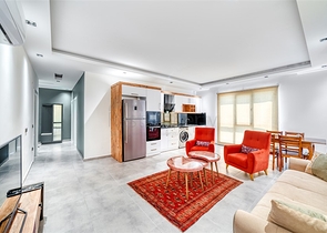 Квартира 2+1 с видом на море в Махмутларе