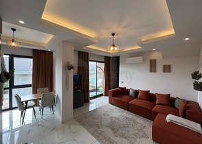 Просторный дуплекс 2+1 в районе Оба