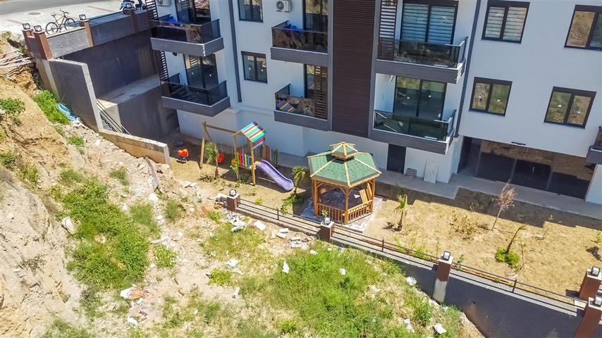 Меблированная квартира 1+1 всего в 750 м от пляжа Клеопатра