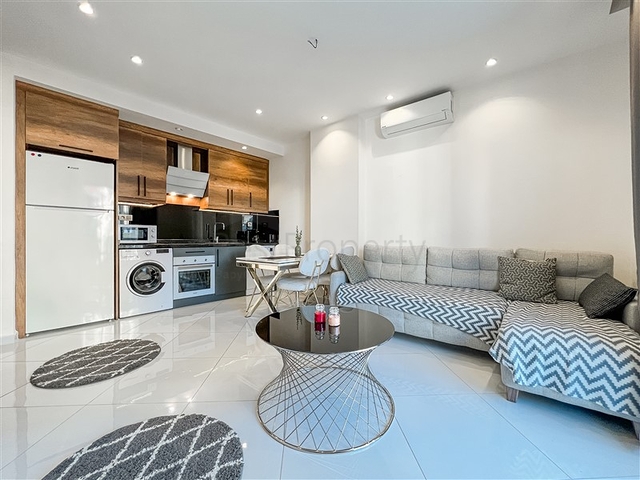 Квартира 1+1 с шикарным интерьером в комплексе отельного типа