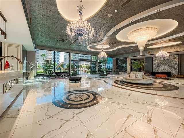 Квартира 1+1 с шикарным интерьером в комплексе отельного типа