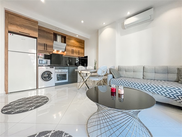 Квартира 1+1 с шикарным интерьером в комплексе отельного типа