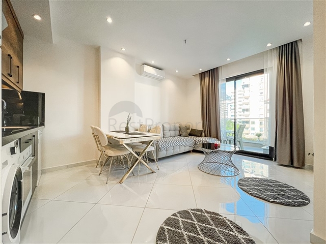 Квартира 1+1 с шикарным интерьером в комплексе отельного типа