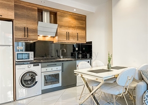 Квартира 1+1 с шикарным интерьером в комплексе отельного типа