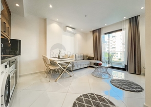 Квартира 1+1 с шикарным интерьером в комплексе отельного типа