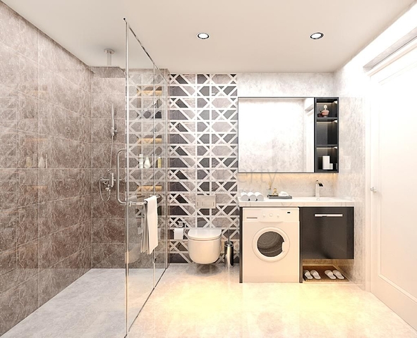 Квартира с видом на море в живописном районе Алании