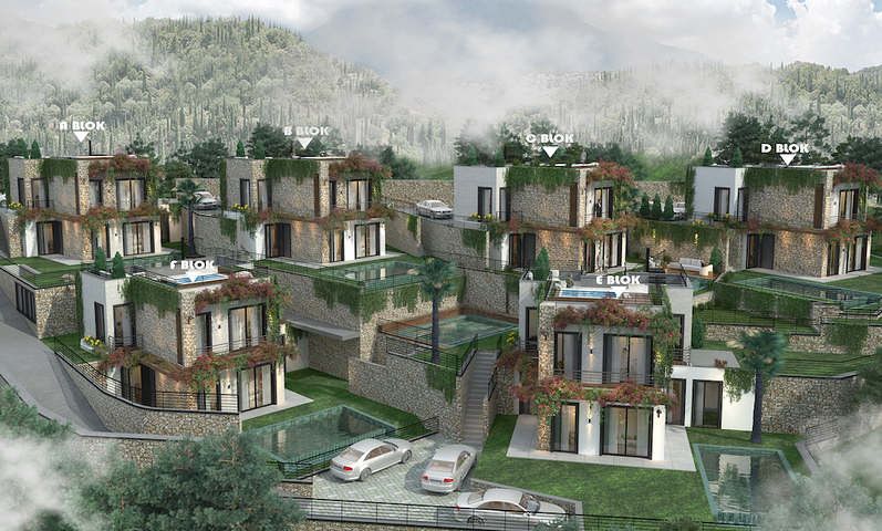 Бутик проект семейной концепции в окружении природы.