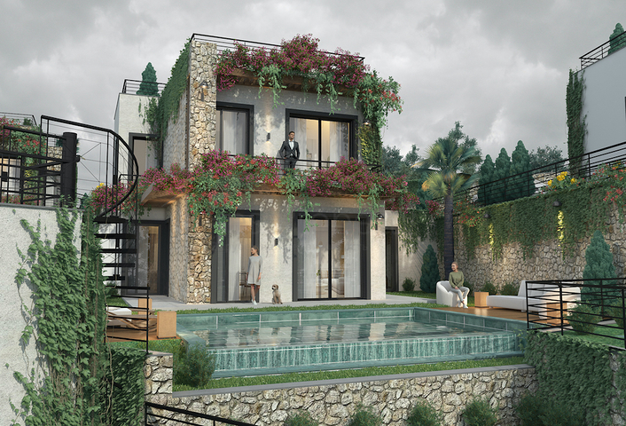 Бутик проект семейной концепции в окружении природы.