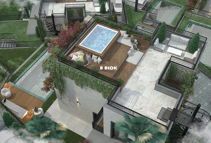 Бутик проект семейной концепции в окружении природы.