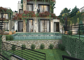 Бутик проект семейной концепции в окружении природы.