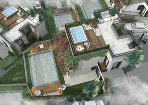 Бутик проект семейной концепции в окружении природы.