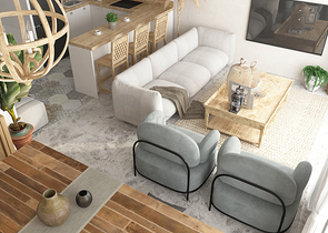 Бутик проект семейной концепции в окружении природы.