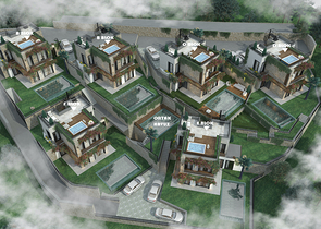 Бутик проект семейной концепции в окружении природы.