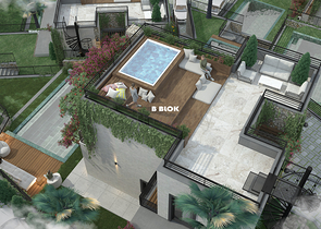 Бутик проект семейной концепции в окружении природы.